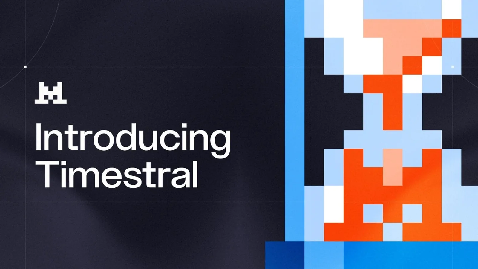 Mistral 官方 Timestral 主視覺