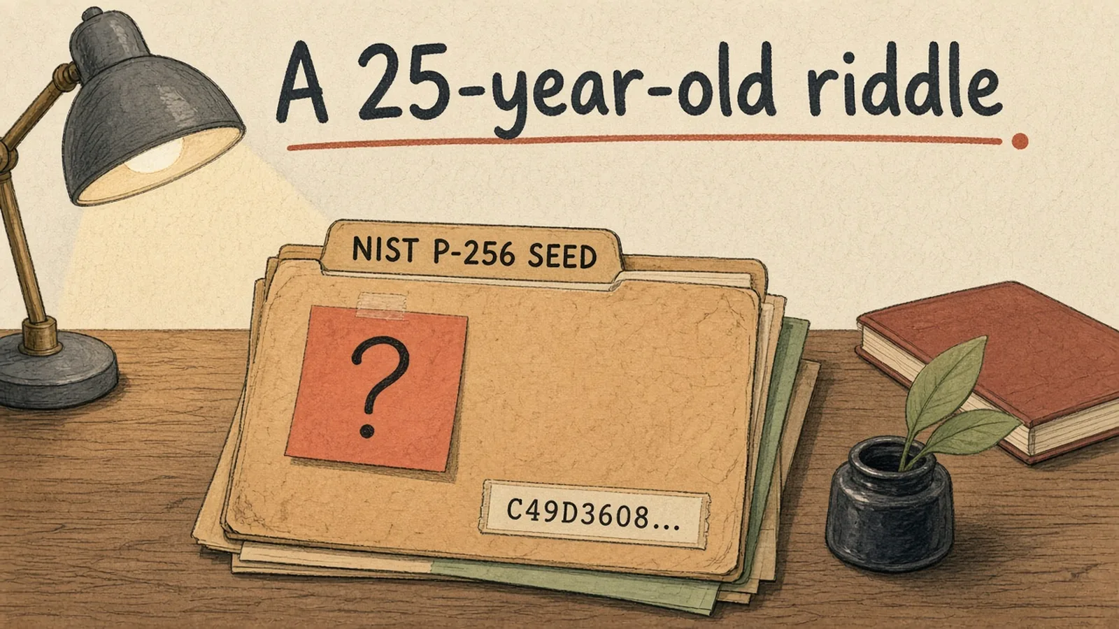 塵封的 P-256 種子檔案