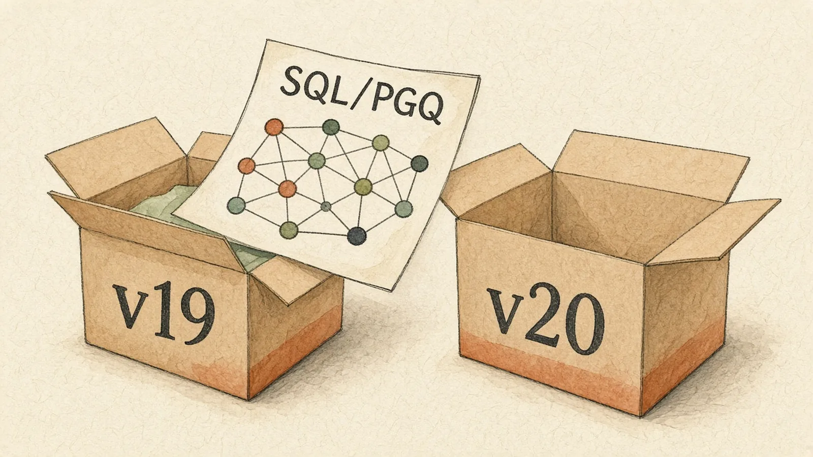 SQL/PGQ 從 v19 撤下